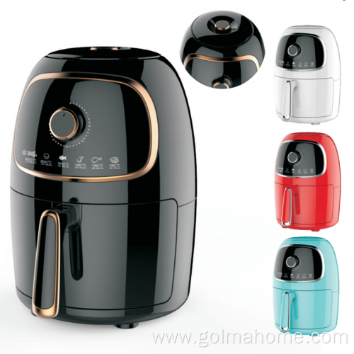 New Mini Compact Maunal Control Air Fryer Oiless